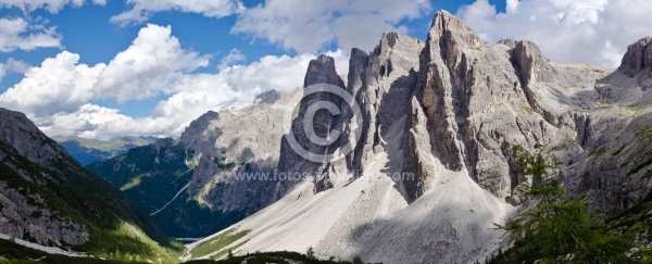 Bergpanorama Sextner Dolomiten