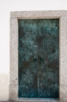 Kirchentür in Bronze