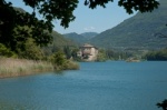 Lago Toblino mit Schloss
