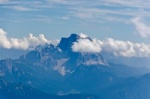 Wolkenband am Monte Pelmo