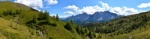 Berglandschaft mit Sextner Dolomiten