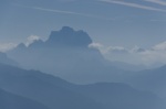 Monte Pelmo im Nebel